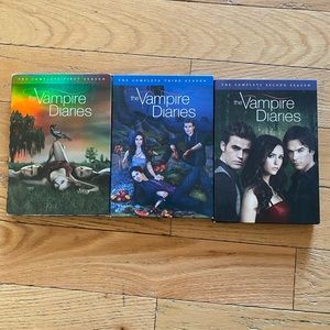 Vampire Diaries DVDs Seasons 1-3